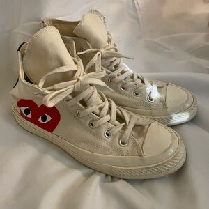 Comme des Garçons Chuck Taylor’s in Excellent Condition